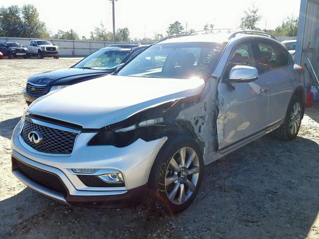 JN1BJ0RP7GM235734 - 2016 INFINITI QX50 SILVER photo 2