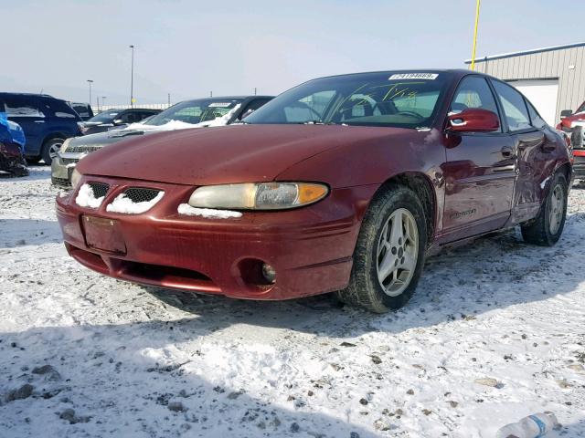 1G2WK52J73F141628 - 2003 PONTIAC GRAND PRIX RED photo 2