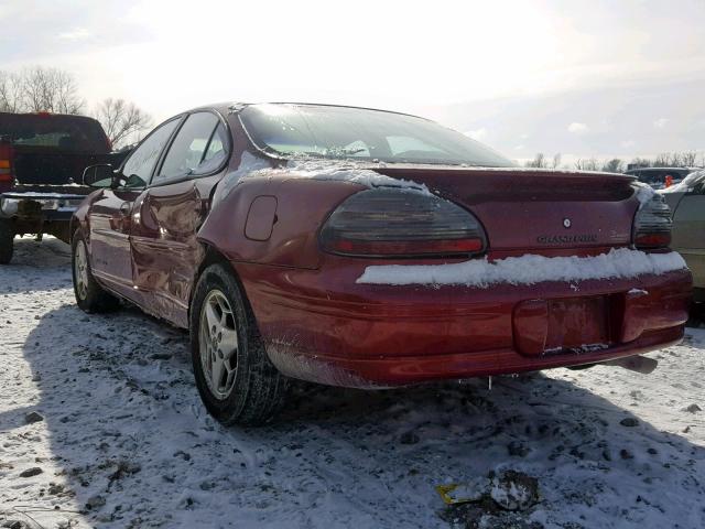 1G2WK52J73F141628 - 2003 PONTIAC GRAND PRIX RED photo 3