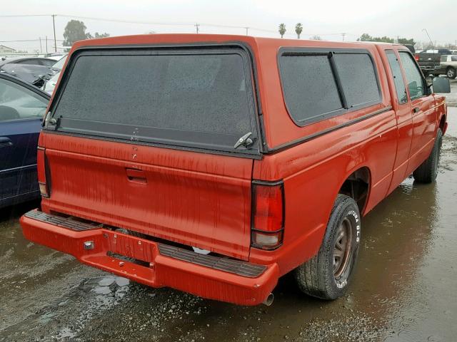 1GTCS19R9M8547273 - 1991 GMC SONOMA RED photo 4