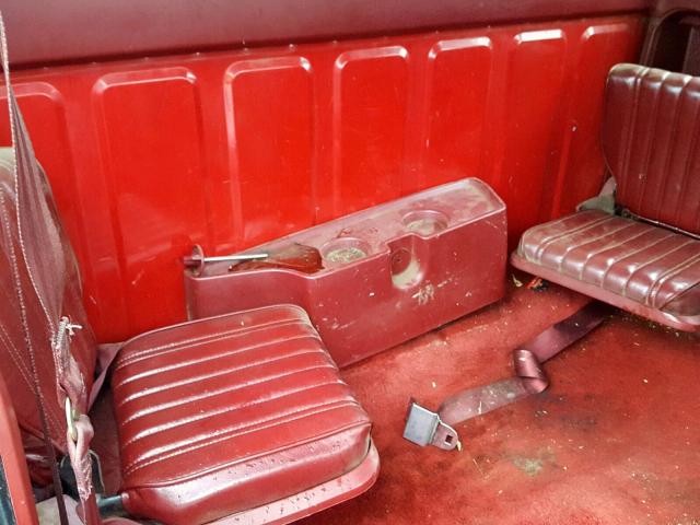 1GTCS19R9M8547273 - 1991 GMC SONOMA RED photo 6