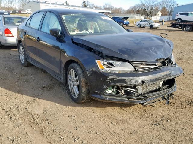 3VW2K7AJ0FM242339 - 2015 VOLKSWAGEN JETTA BASE 黑色 照片 1