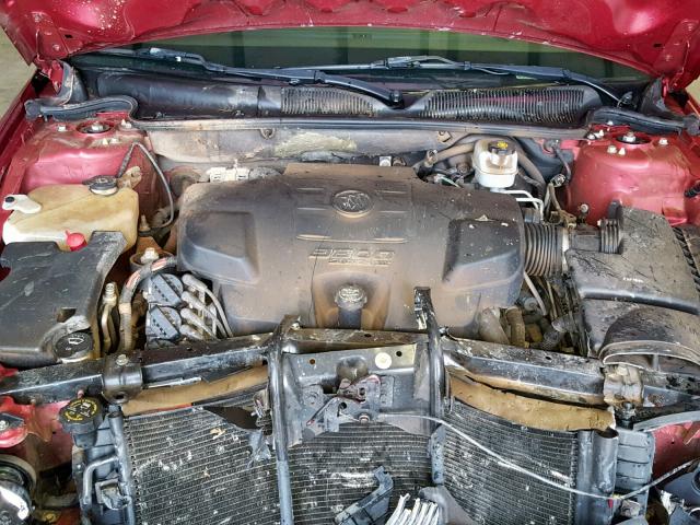 1G4HD57287U177860 - 2007 BUICK LUCERNE RED photo 7