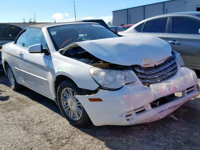 1C3LC55R38N279889 - 2008 CHRYSLER SEBRING TO WHITE photo 1