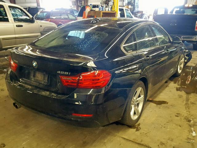 WBA4A7C55FD414890 - 2015 BMW 428 XI BLACK photo 4