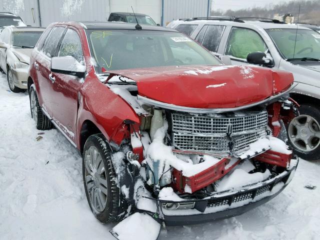 2LMDJ8JC4ABJ21538 - 2010 LINCOLN MKX BURGUNDY photo 1