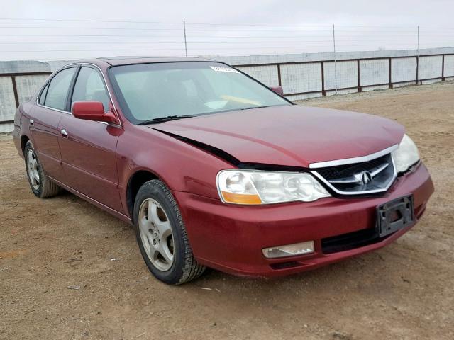 19UUA56653A047371 - 2003 ACURA 3.2TL RED photo 1