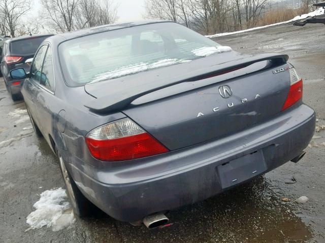 19UYA42633A006481 - 2003 ACURA 3.2CL TYPE GRAY photo 3