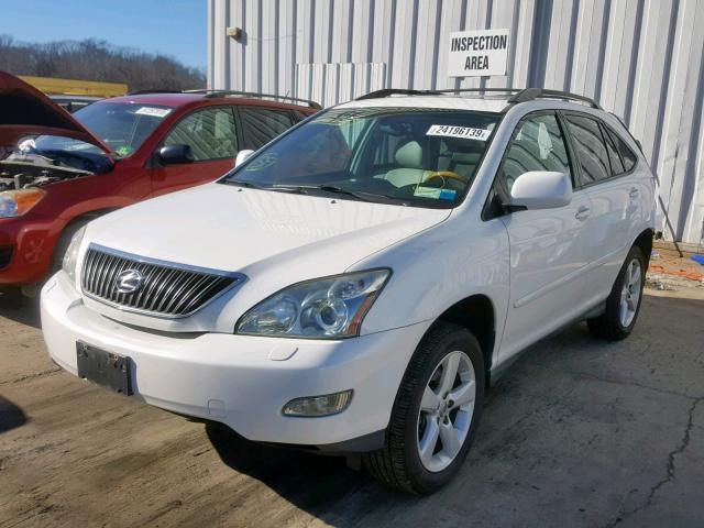 2T2HA31U25C069445 - 2005 LEXUS RX 330 WHITE photo 2