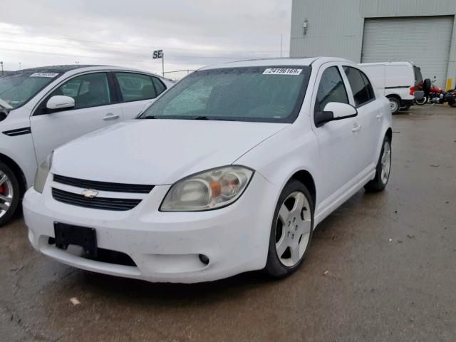 1G1AF5F50A7225894 - 2010 CHEVROLET COBALT 2LT WHITE photo 2