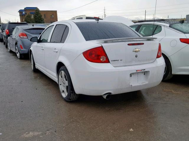 1G1AF5F50A7225894 - 2010 CHEVROLET COBALT 2LT WHITE photo 3