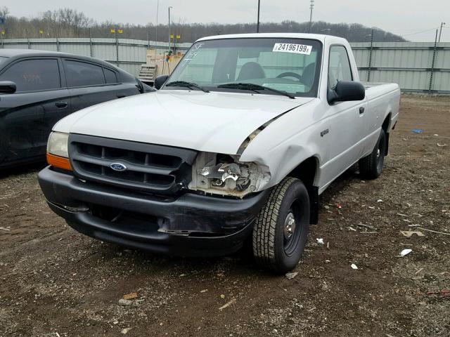 1FTYR10U1WUC20072 - 1998 FORD RANGER WHITE photo 2