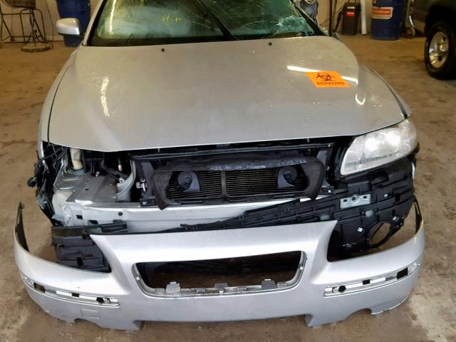 YV1RS612452462751 - 2005 VOLVO S60 SILVER photo 7