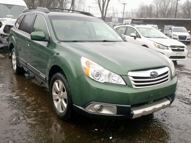 4S4BRDLC9B2323395 - 2011 SUBARU OUTBACK 3. GREEN photo 1