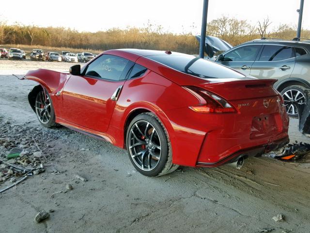 JN1AZ4EH3JM570832 - 2018 NISSAN 370Z BASE RED photo 3