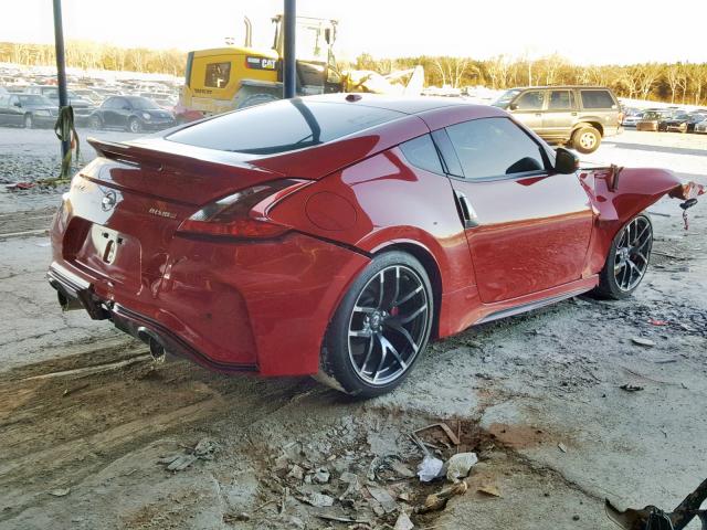 JN1AZ4EH3JM570832 - 2018 NISSAN 370Z BASE RED photo 4