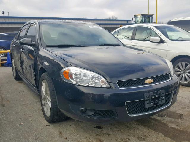 2G1WC5E32E1143554 - 2014 CHEVROLET IMPALA LIM BLACK photo 1