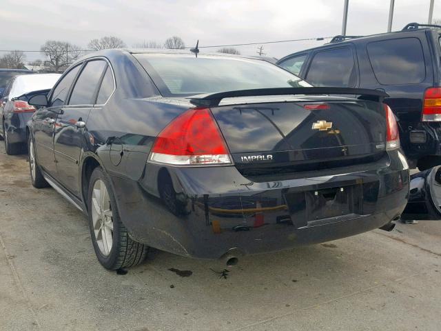 2G1WC5E32E1143554 - 2014 CHEVROLET IMPALA LIM BLACK photo 3