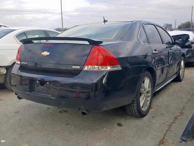 2G1WC5E32E1143554 - 2014 CHEVROLET IMPALA LIM BLACK photo 4