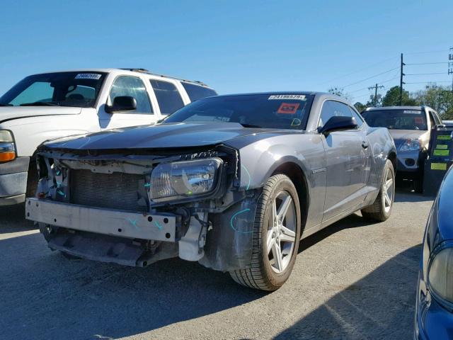 2G1FA1ED7B9136782 - 2011 CHEVROLET CAMARO LS GRAY photo 2