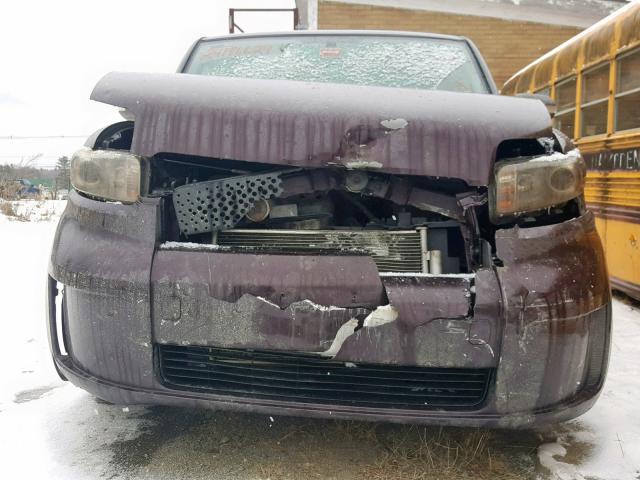 JTLKE50E581026526 - 2008 TOYOTA SCION XB Күлгін фото 9