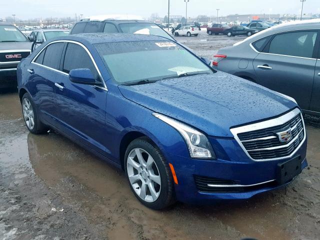 1G6AG5RX8F0113896 - 2015 CADILLAC ATS BLUE photo 1