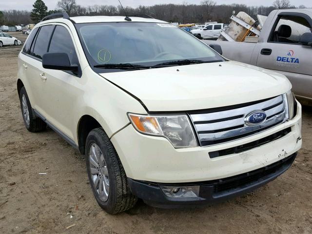 2FMDK38C47BA54613 - 2007 FORD EDGE SEL CREAM photo 1