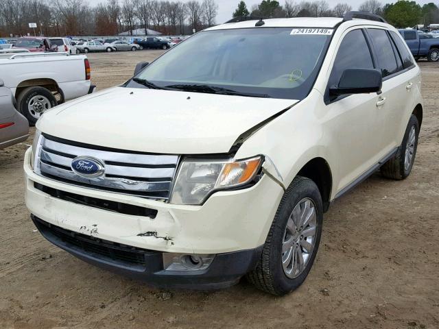 2FMDK38C47BA54613 - 2007 FORD EDGE SEL CREAM photo 2