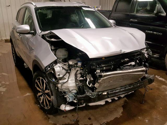 KNDPNCAC8H7237896 - 2017 KIA SPORTAGE E SILVER photo 1