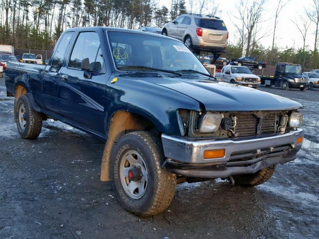 4TAVN13D2RZ274686 - 1994 TOYOTA PICKUP 1/2 GREEN photo 1