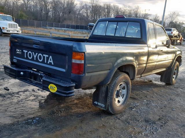 4TAVN13D2RZ274686 - 1994 TOYOTA PICKUP 1/2 GREEN photo 4