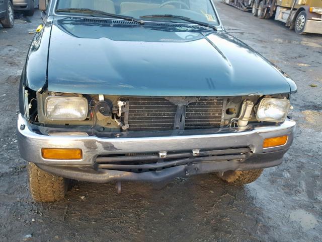 4TAVN13D2RZ274686 - 1994 TOYOTA PICKUP 1/2 GREEN photo 9