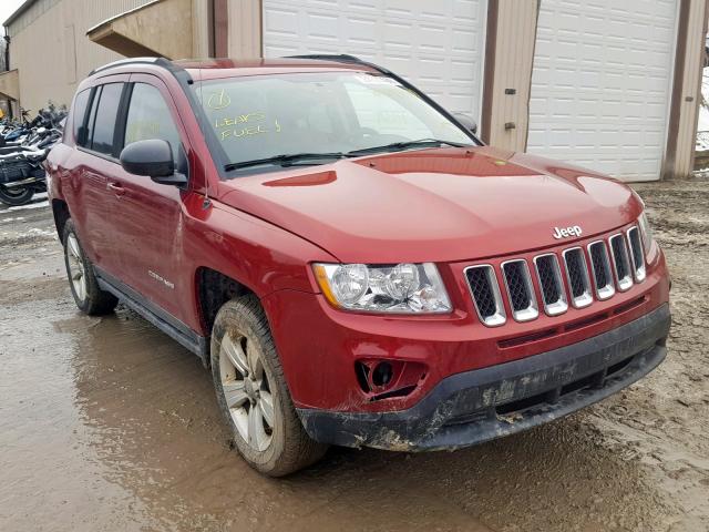 1C4NJDBB5CD604861 - 2012 JEEP COMPASS SP წითელი ფოტო 1