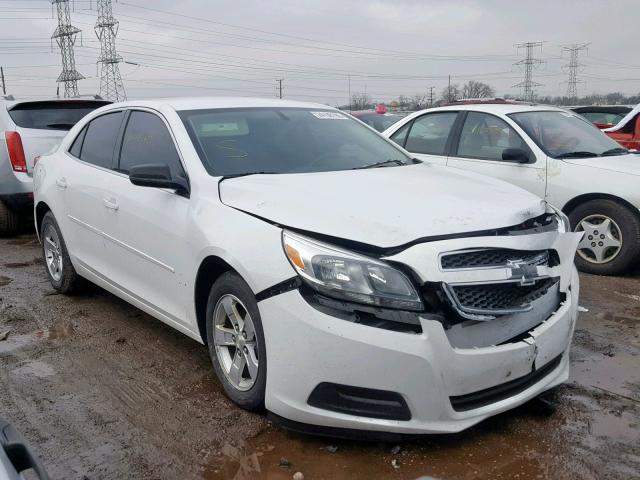 1G11A5SA6DF195814 - 2013 CHEVROLET MALIBU LS WHITE photo 1