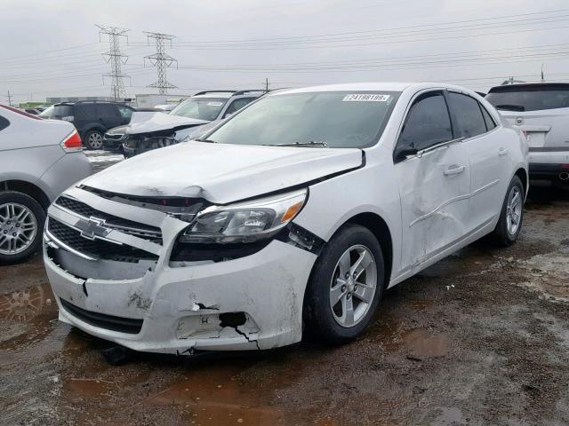 1G11A5SA6DF195814 - 2013 CHEVROLET MALIBU LS WHITE photo 2