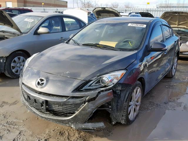 JM1BL1S51A1222668 - 2010 MAZDA 3 S GRAY photo 2