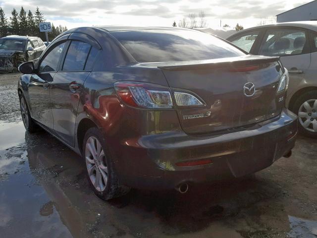 JM1BL1S51A1222668 - 2010 MAZDA 3 S GRAY photo 3