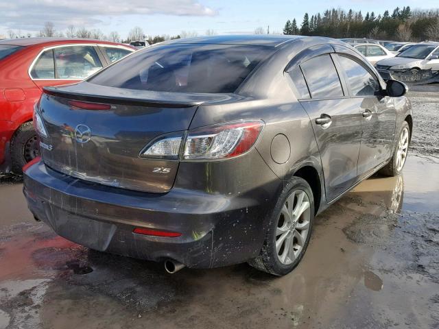 JM1BL1S51A1222668 - 2010 MAZDA 3 S GRAY photo 4