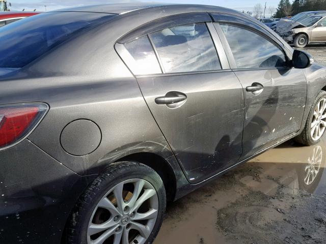 JM1BL1S51A1222668 - 2010 MAZDA 3 S GRAY photo 9