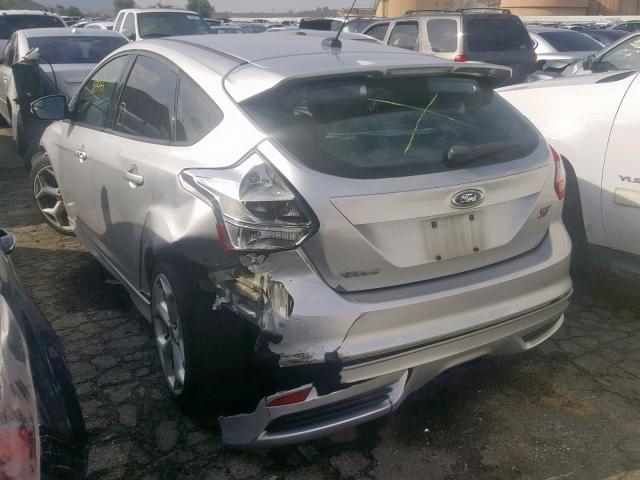 1FADP3L91DL382168 - 2013 FORD FOCUS ST SILVER photo 3
