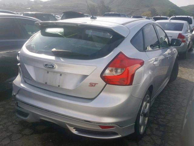 1FADP3L91DL382168 - 2013 FORD FOCUS ST SILVER photo 4