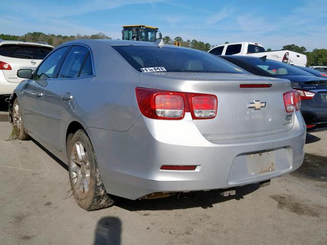1G11C5SA3DF256059 - 2013 CHEVROLET MALIBU 1LT ვერცხლისფერი ფოტო 3
