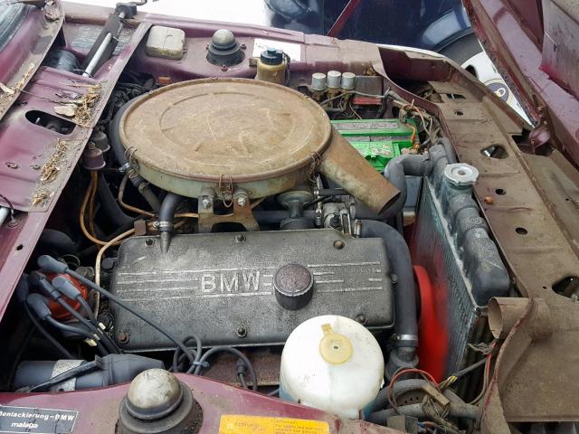 4226781 - 1974 BMW 2 SERIES BURGUNDY photo 7