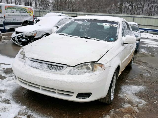 KL5JD66Z27K485621 - 2007 SUZUKI RENO BASE WHITE photo 2