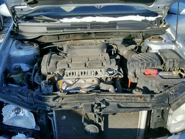 KNAFE122985496377 - 2008 KIA SPECTRA EX BLUE photo 7