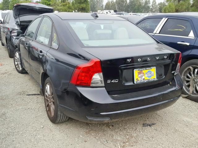 YV1MS390492456997 - 2009 VOLVO S40 2.4I BLACK photo 3