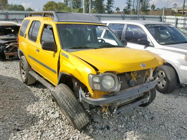 5N1MD28T82C559714 - 2002 NISSAN XTERRA SE YELLOW photo 1