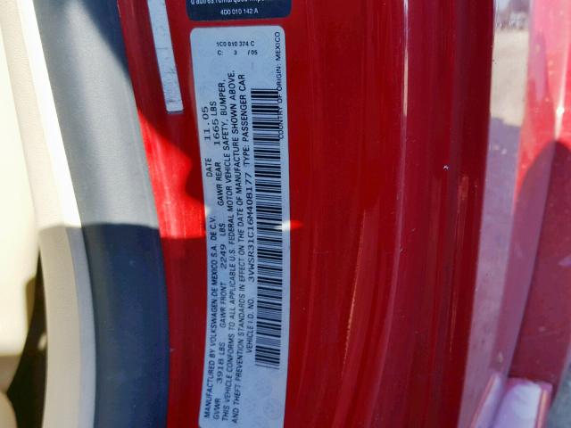 3VWSR31C16M408177 - 2006 VOLKSWAGEN NEW BEETLE Qırmızı foto 10