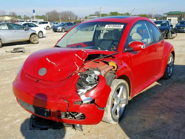 3VWSR31C16M408177 - 2006 VOLKSWAGEN NEW BEETLE Qırmızı foto 2