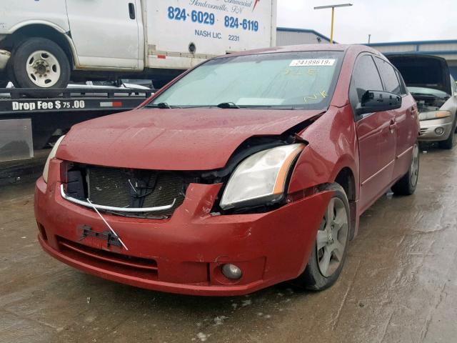 3N1AB61E28L751226 - 2008 NISSAN SENTRA 2.0 MAROON photo 2